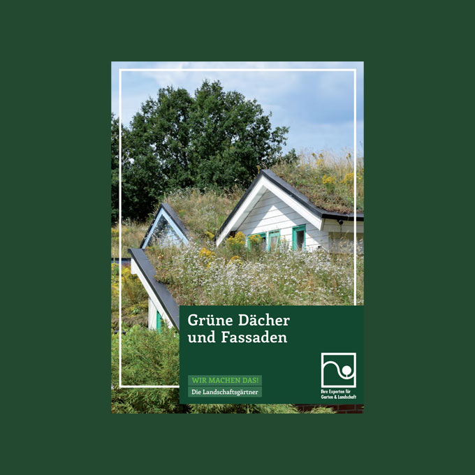 Broschüre Grüne Dächer und Fassaden als E-Paper und als Download