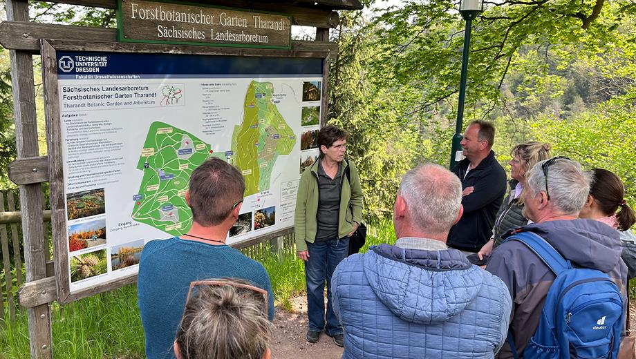 Folgetag Führung Forstbotanischer Garten Tharandt